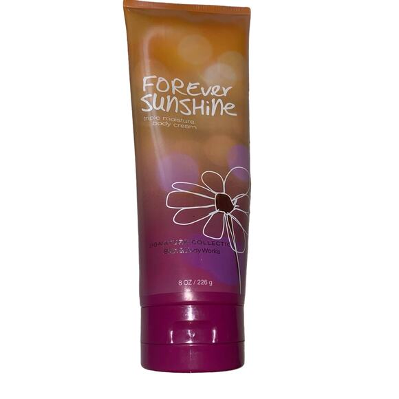 Bath & Body Works Other - Bath & Body Works FOREVER SUNSHINE Triple Moisture Body Cream 8 Oz